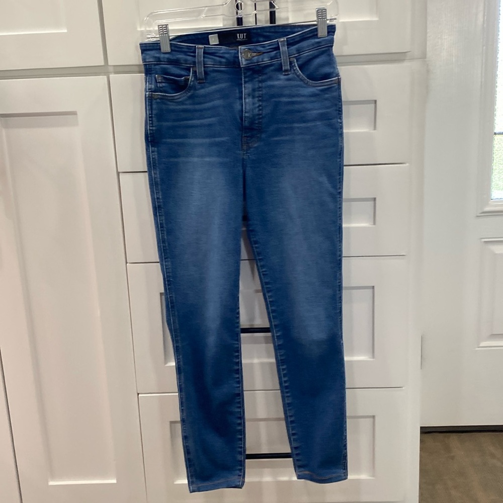 KUT From The Kloth Connie High Rise Ankle Slim Fit Skinny Size 0